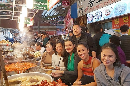 Seoul Korea Food Market