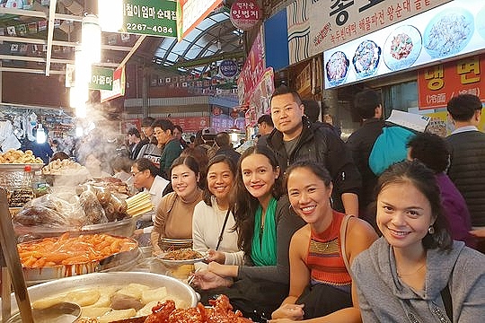 Seoul Korea Food Market 