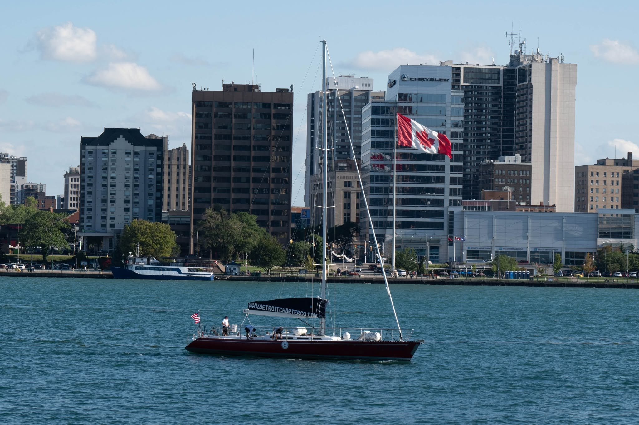 Detroit River and Windsor, Ontario — jazz photo by Paul Rauch | All About Jazz