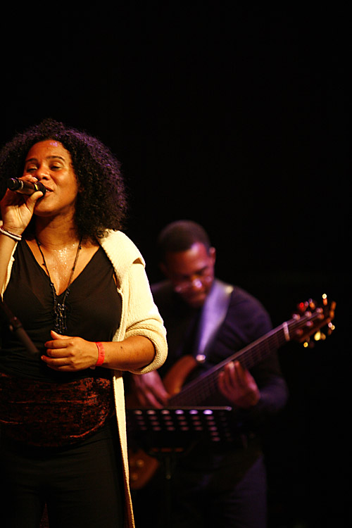 Lilian Vieira at Purejazzfest the Hague Holland