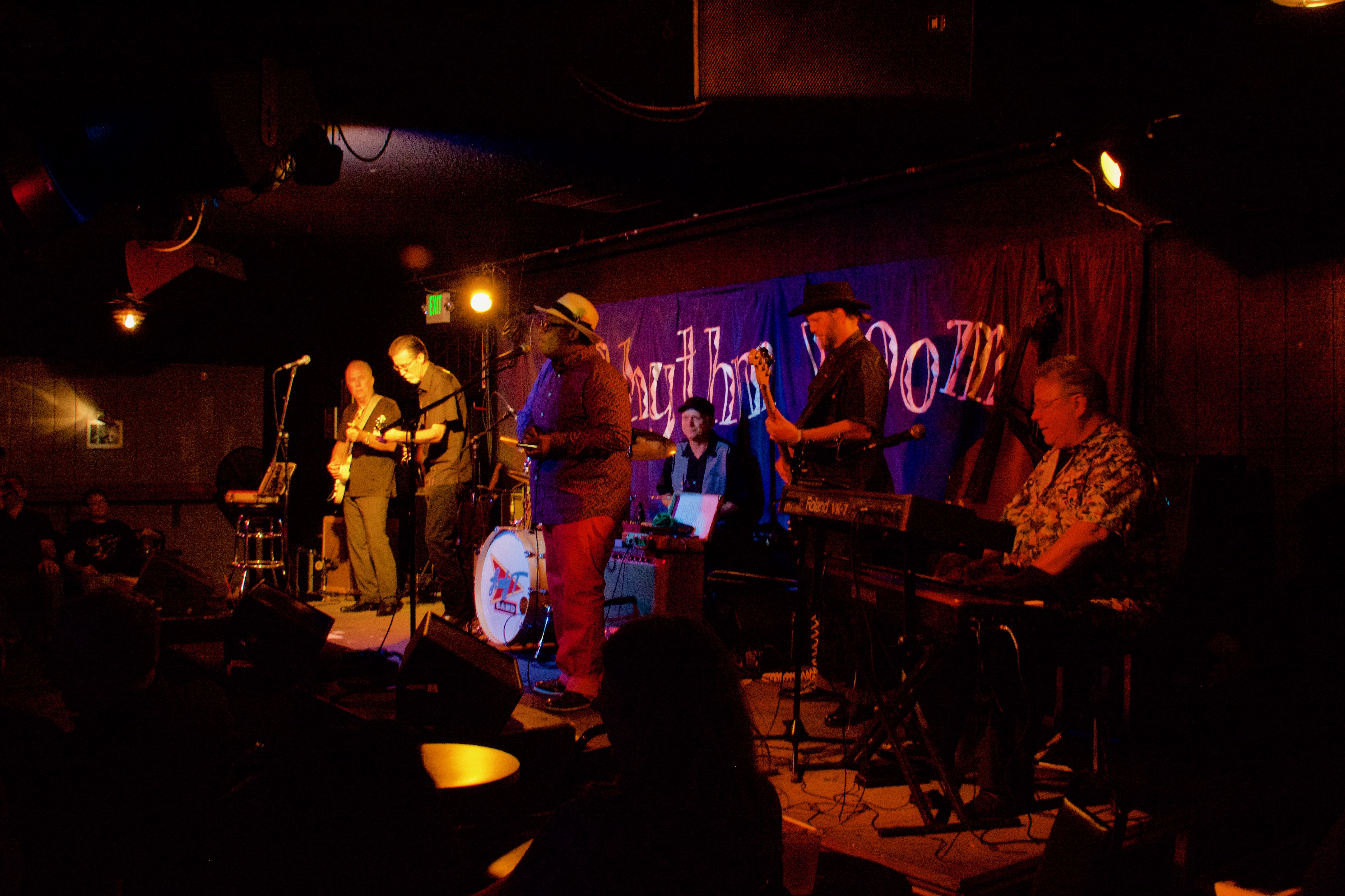 Andy T Band with Alabama Willie & Anson Funderburg — jazz photo by Jan Jenson | All About Jazz