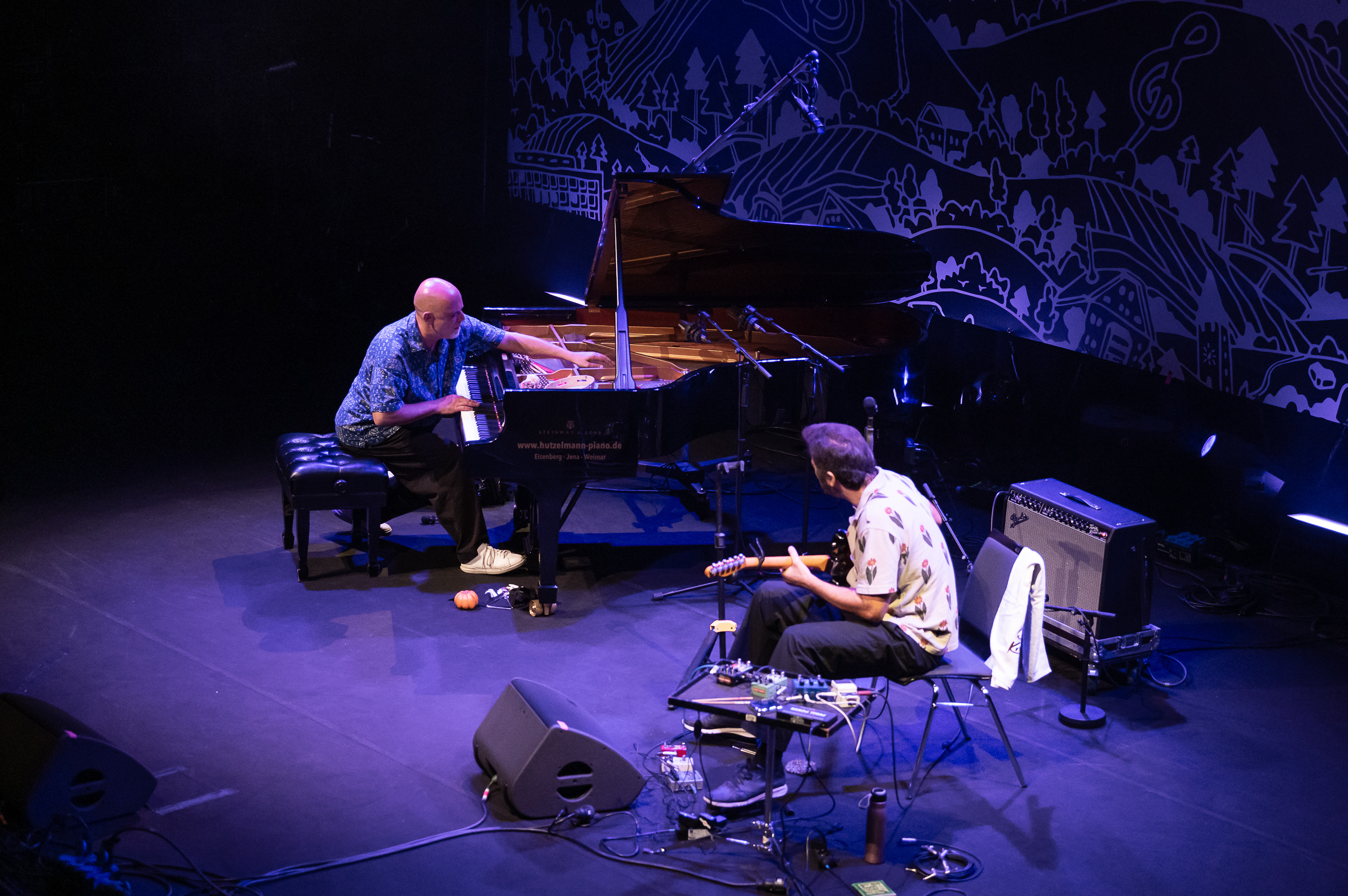 Augusto Pirodda, Giotis Damianidis — jazz photo by Gabriele Guala | All About Jazz