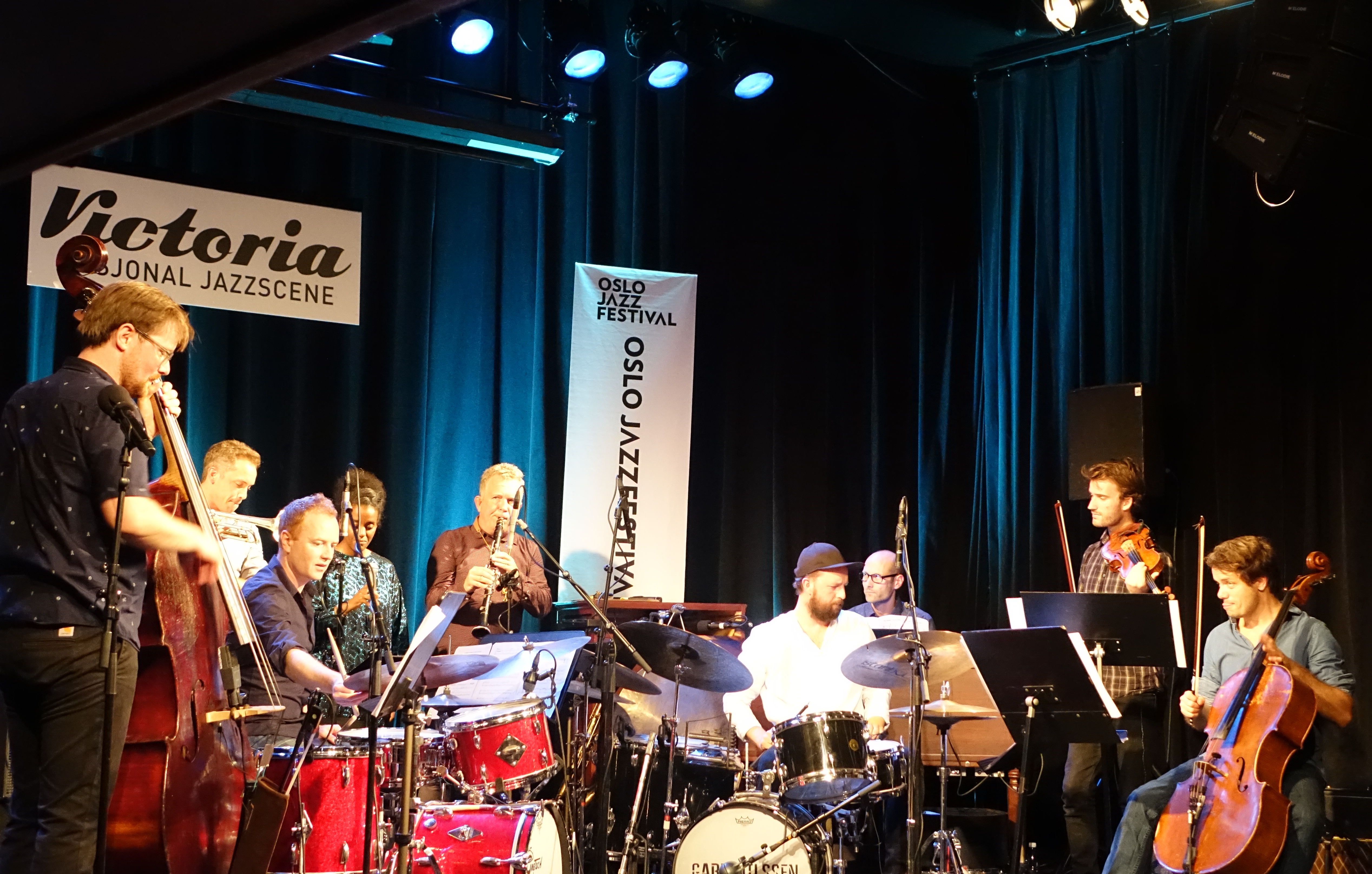 The Trondheim Jazz Orchestra At Nasjonal Jazzscene Victoria, Oslo In August 2018