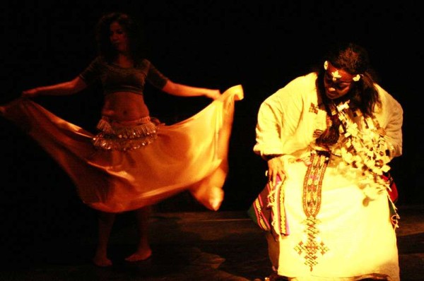 Hayat Zahi and Fikre Gebredikan with "Gilles Torrent World Jazz Sound" at la Traverse, Geneva, Switzerland, 2005