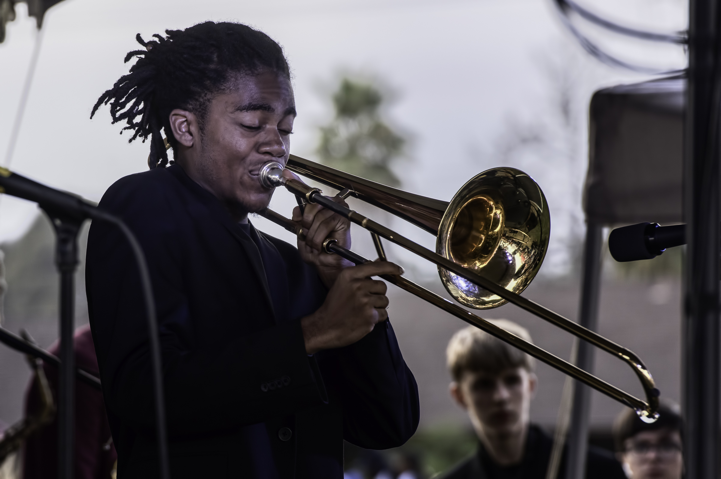 Rashaan Salaam with the Next Generation Jazz Orchestra at the Monterey Jazz Festival