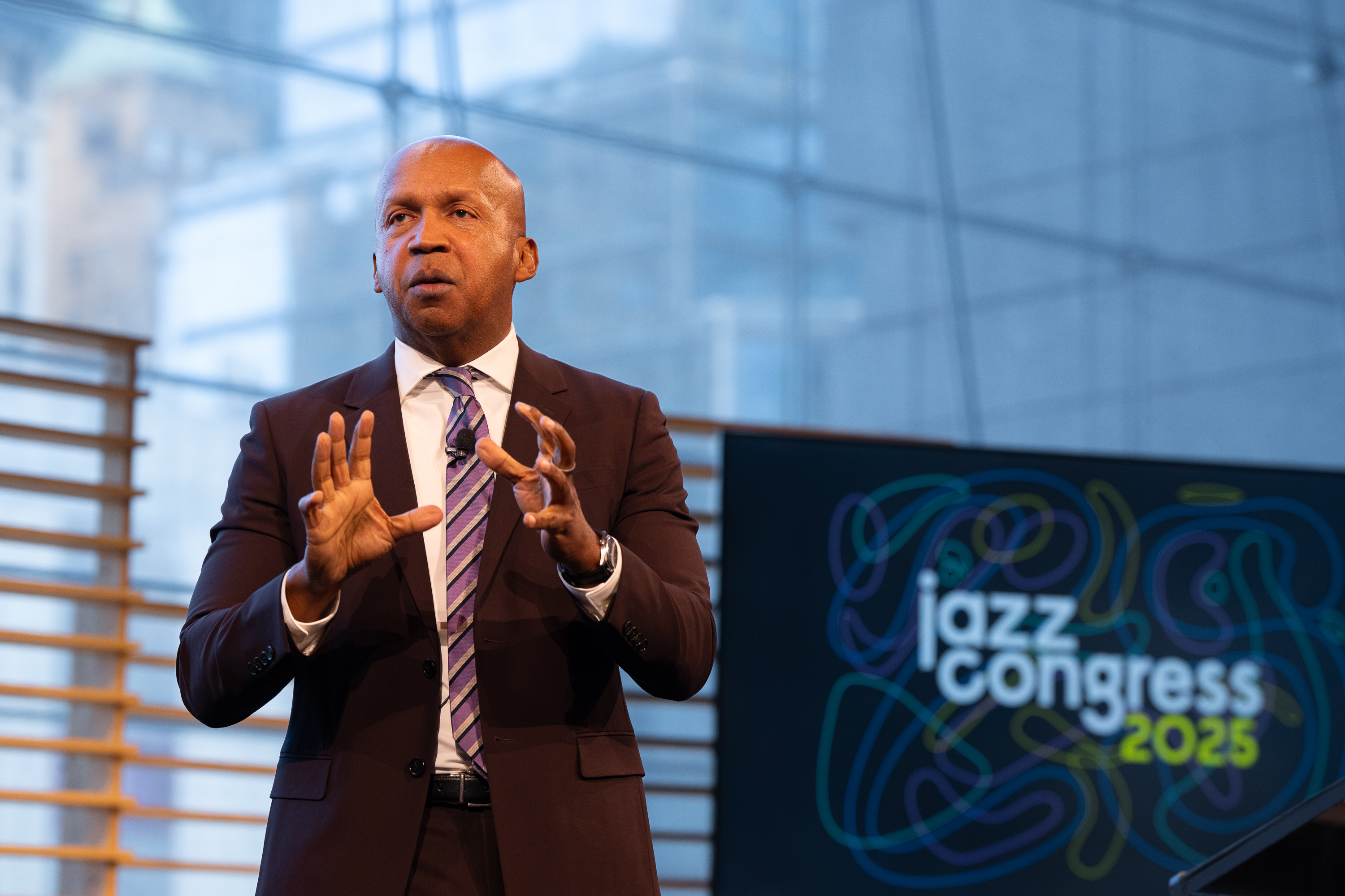 Bryan Stevenson Delivers Jazz Congress Keynote Address