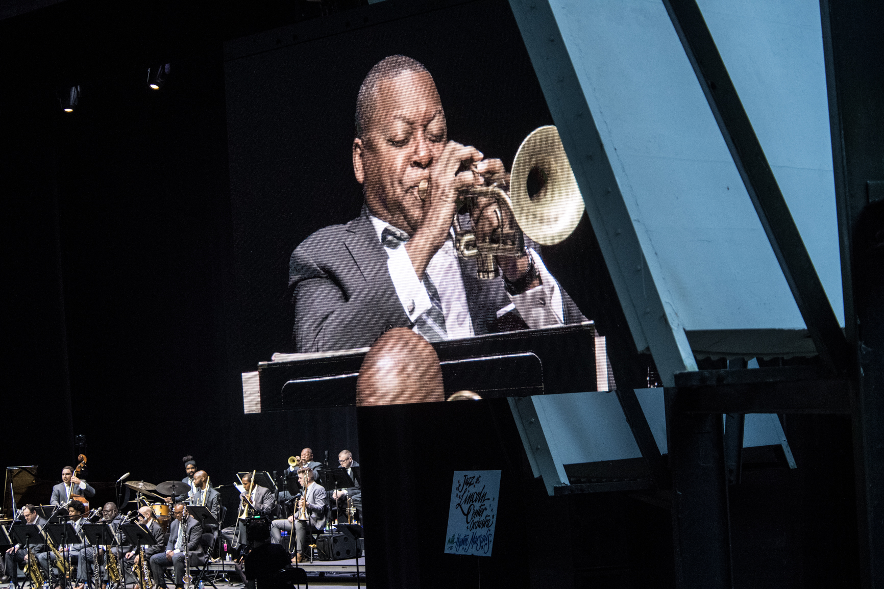 Wynton Marsalis at the 2022 Saratoga Jazz Festival