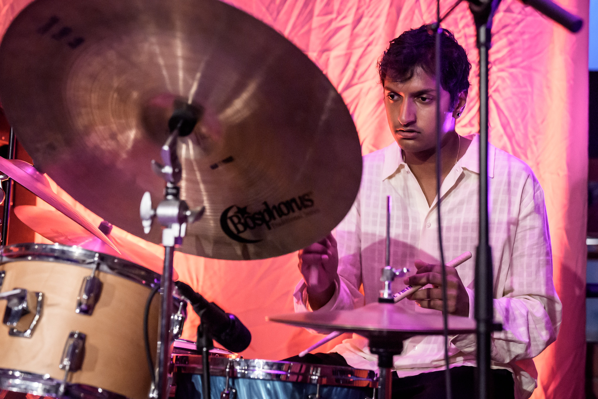 Rino Sivathas Festival jamming at Kroa, Moldejazz 2026 — jazz photo by Daniel Mège | All About Jazz