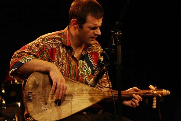 Francois Gallix with "Gilles Torrent World Jazz Sound" at la Traverse, Geneva, Switzerland, 2005