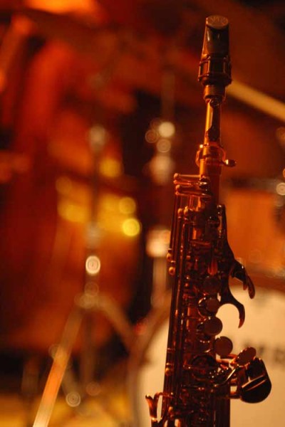 Emmanuele Cisi's Saxophone with "Aldo Romano - Because of Bechet" at Amr, Sud Des Alpes, Geneva, Switzerland, 2005