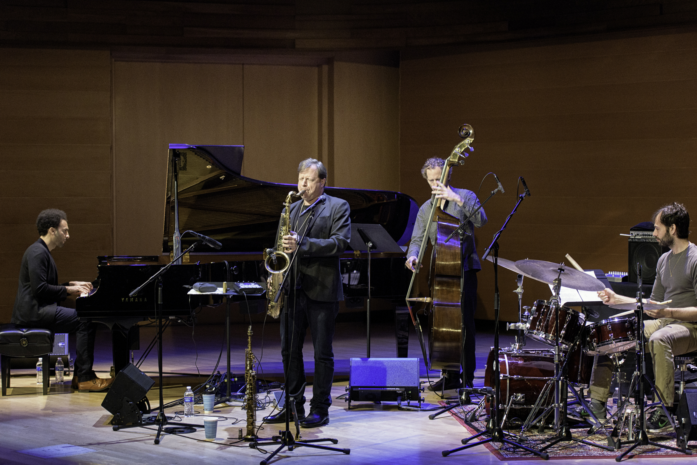 David Virelles, Chris Potter, Ben Street And Dan Weiss With The Chris Potter Quartet At The Musical Instrument Museum (mim) In Phoenix