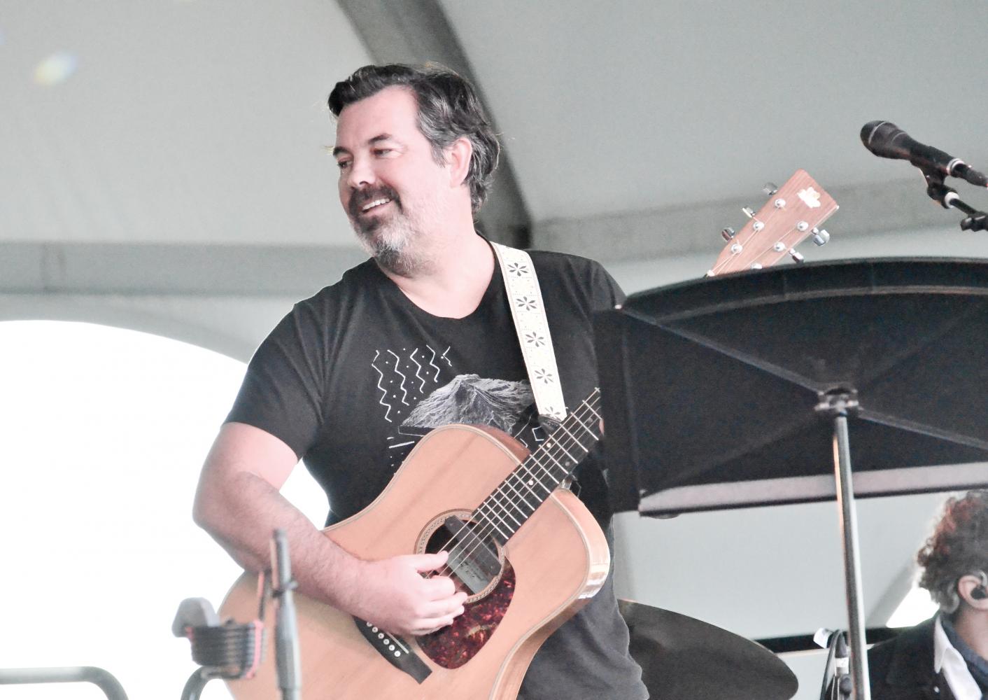 Duncan Sheik and Suzanne Vega Sunset Concert at Sands Point Preserve Conservancy on 9-25-2016. 