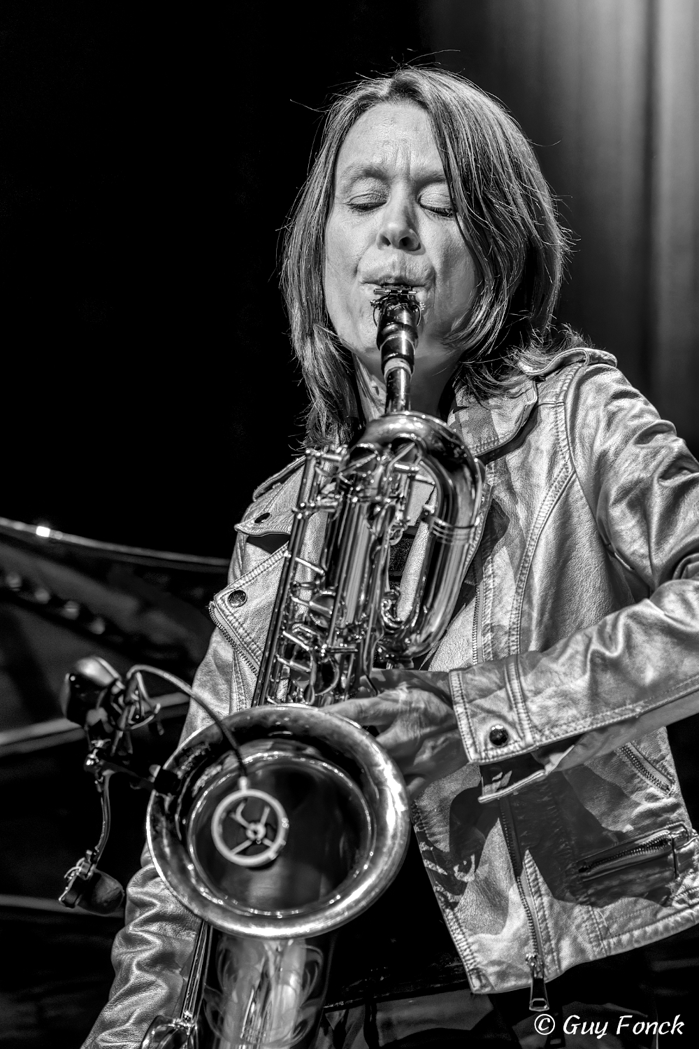 Céline Bonacina 2024 — jazz photo by Guy Fonck | All About Jazz