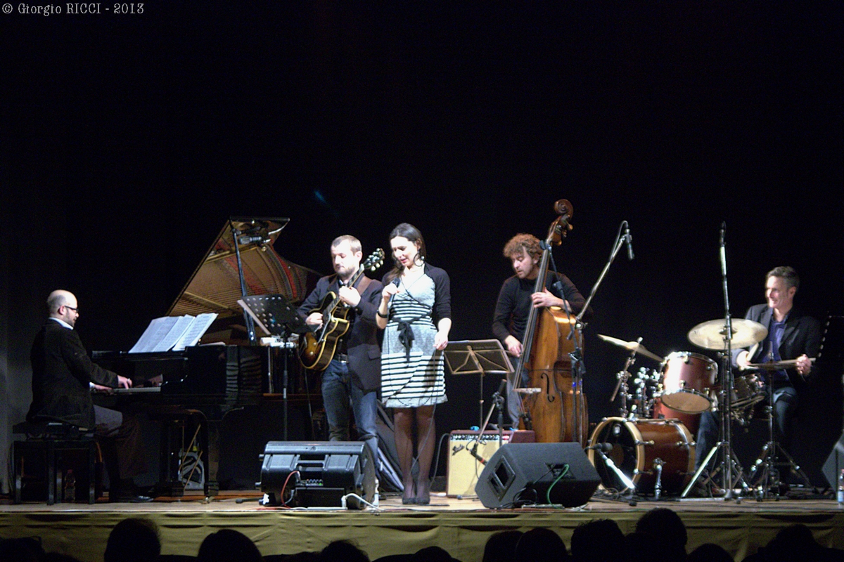 Chiara pancaldi quintetto, crossroads 22/03/2013, massa lombarda (ravenna), italy