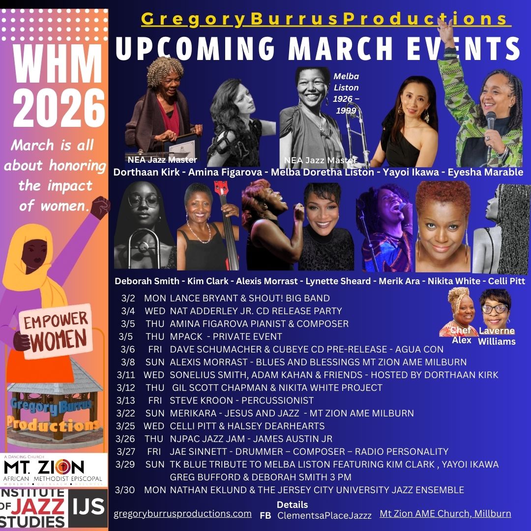 2026 Gregory Burrus Productions — jazz photo by Gregory Burrus | All About Jazz