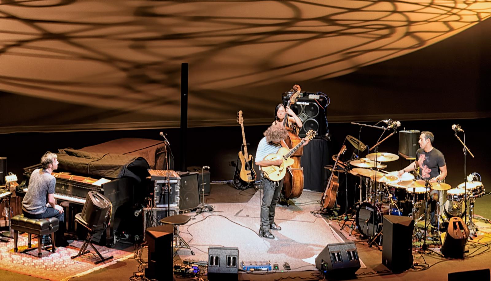 Gwilym Simcock, Pat Metheny, Linda Oh and Antonio Sanchez at the Scottsdale Center for the Performing Arts, Scottsdale, AZ