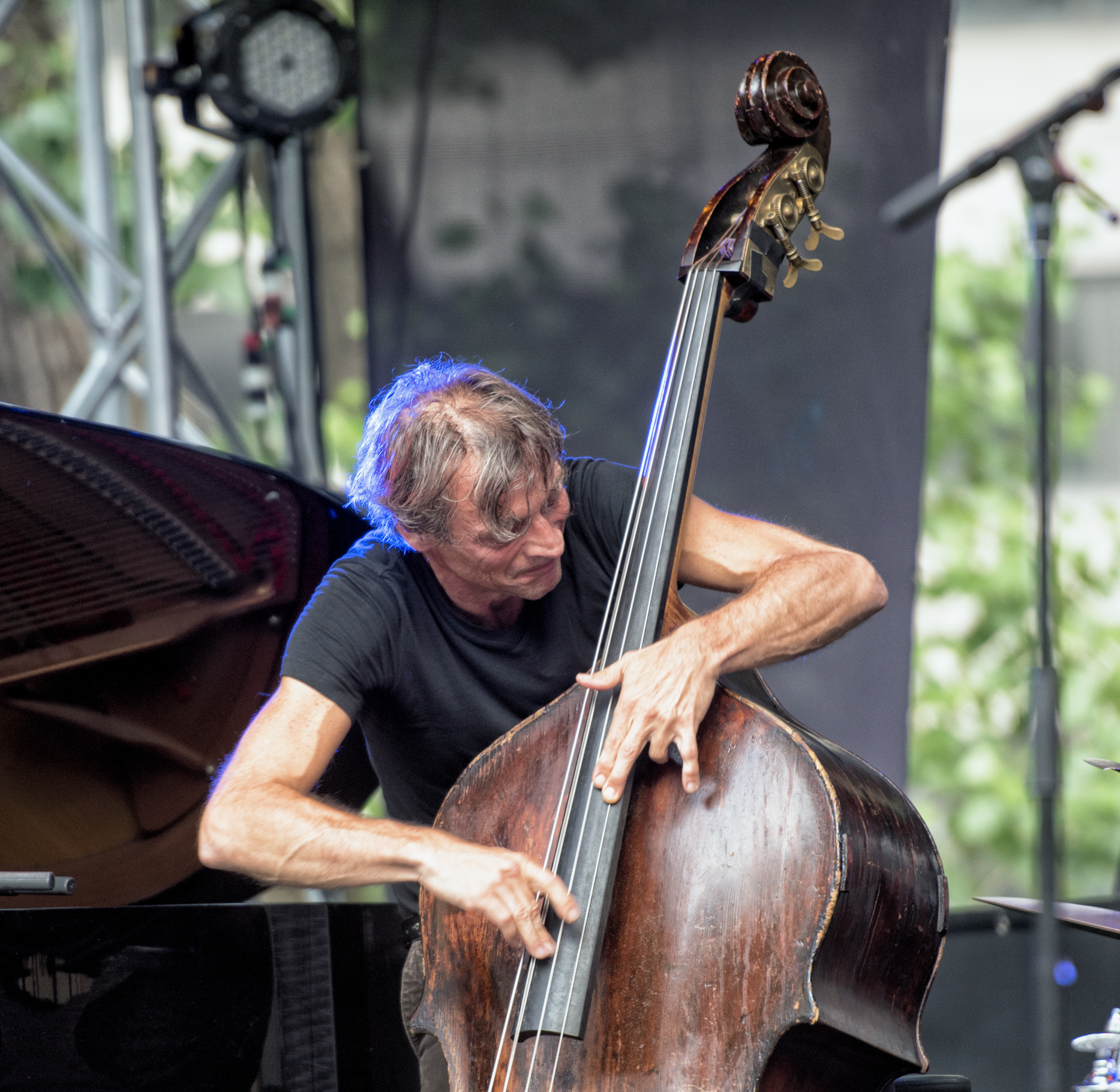 Francois Moutin with the Moutin Factory Quintet at the Montreal International Jazz Festival 2015