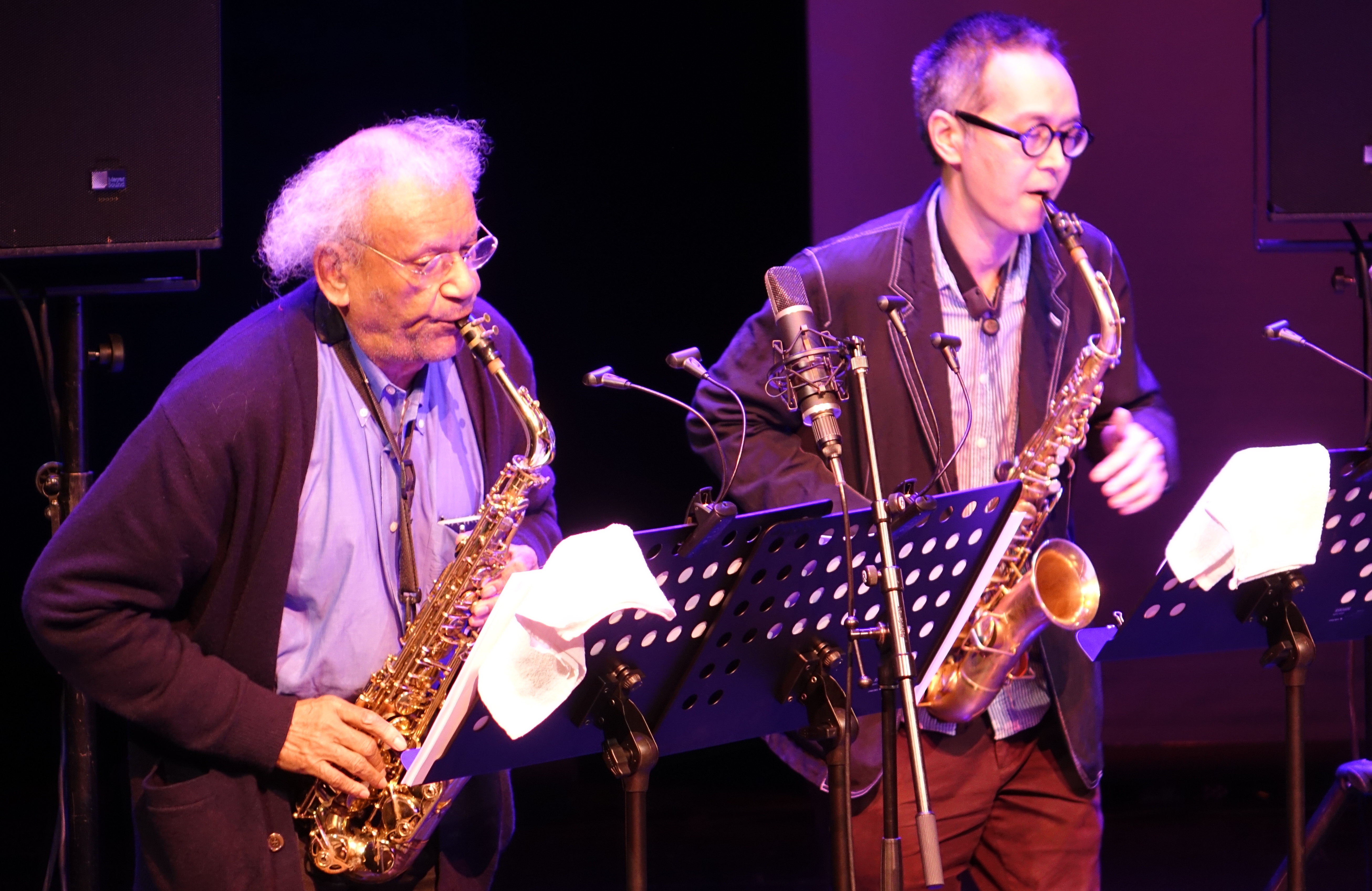 Anthony Braxton and James Fei