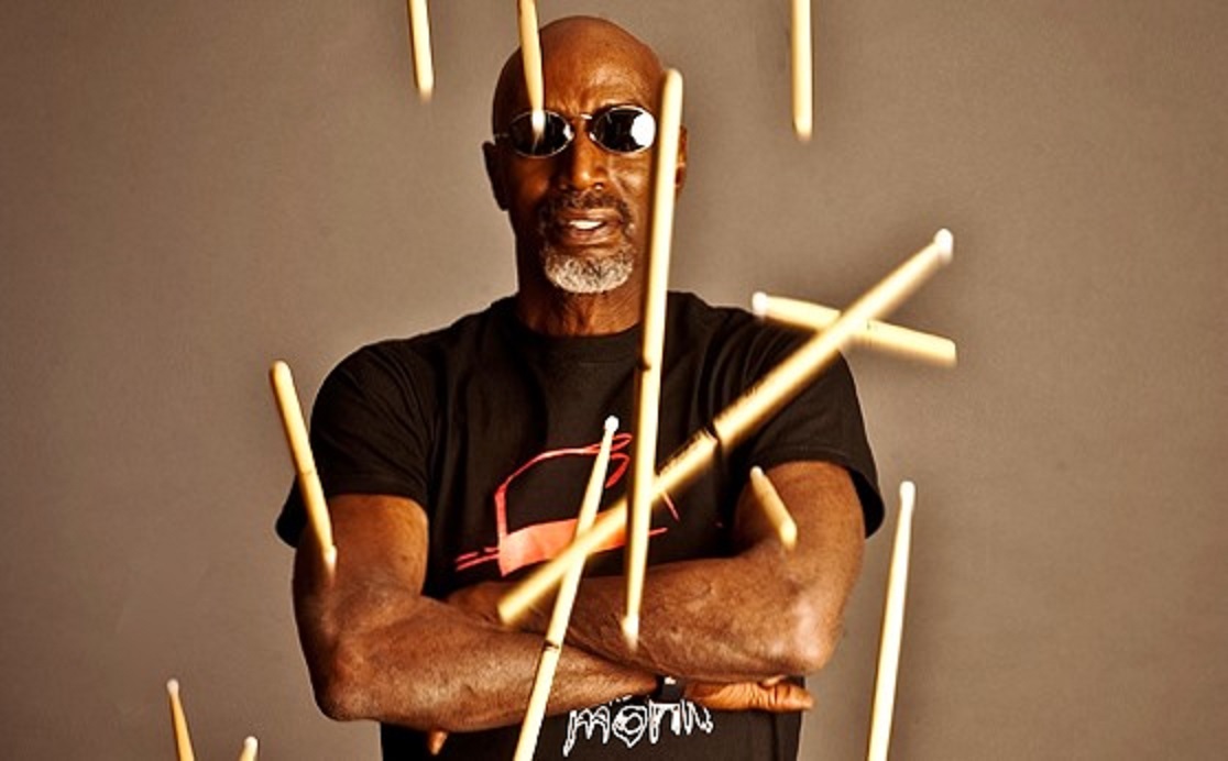 T.S. Monk Amid Drumsticks