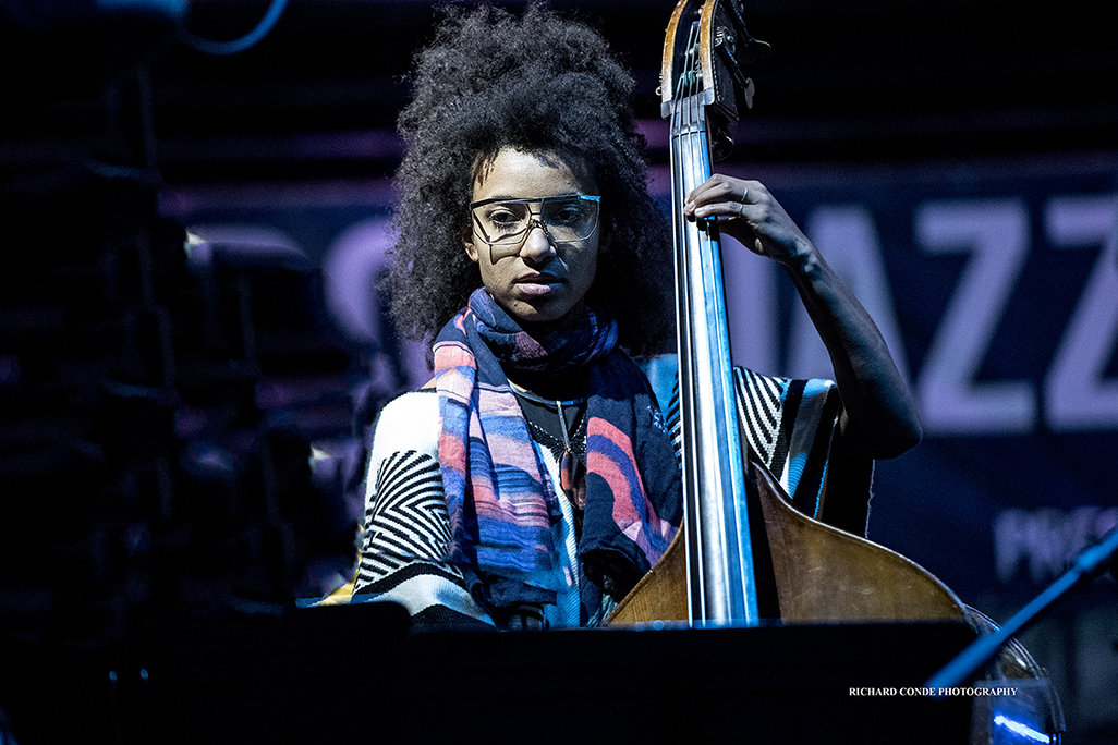 Esperanza Spalding at the 2017 Detroit Jazz Festival