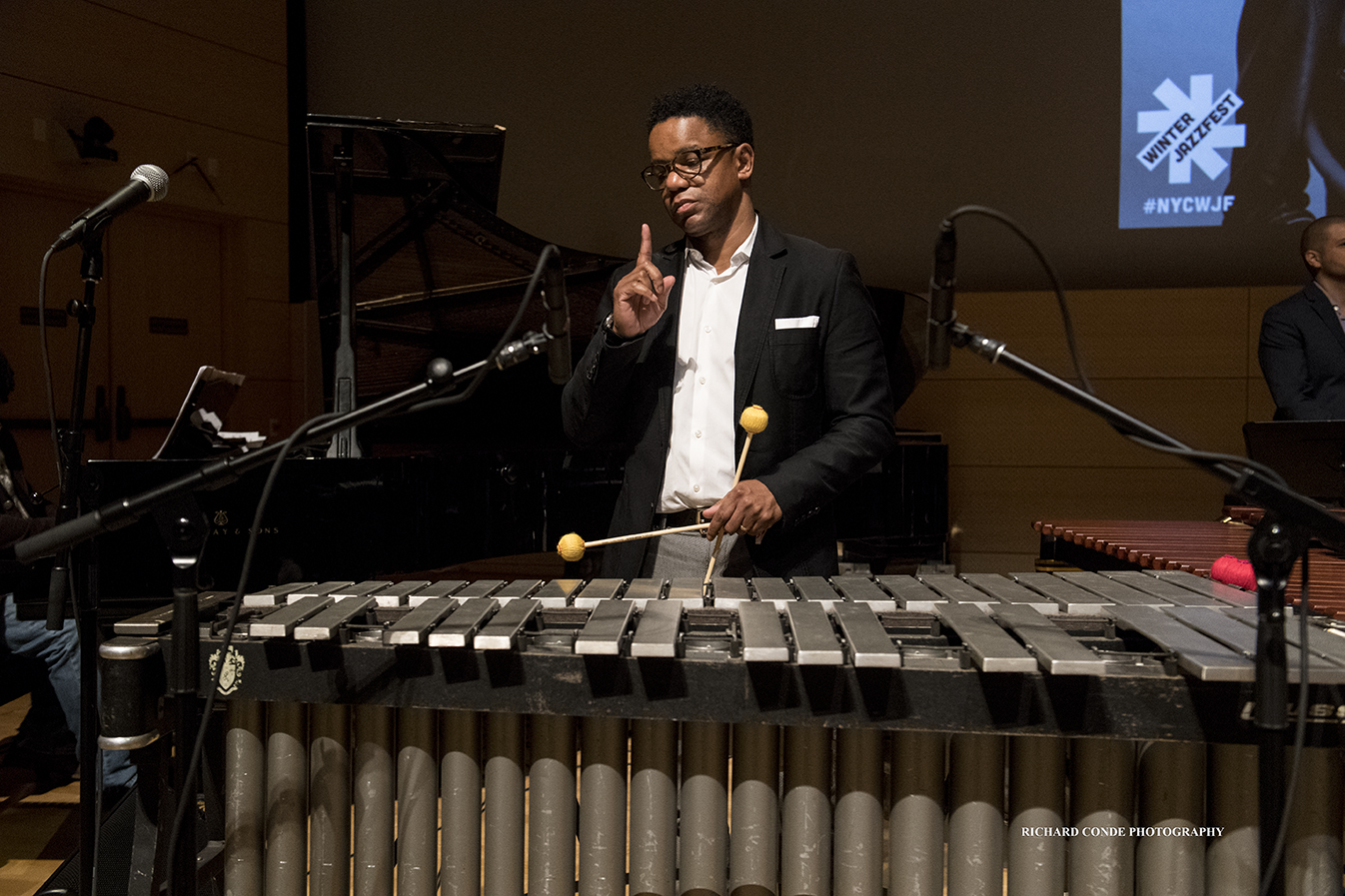 Stefon Harris at the 2018 Winter Jazz Festival