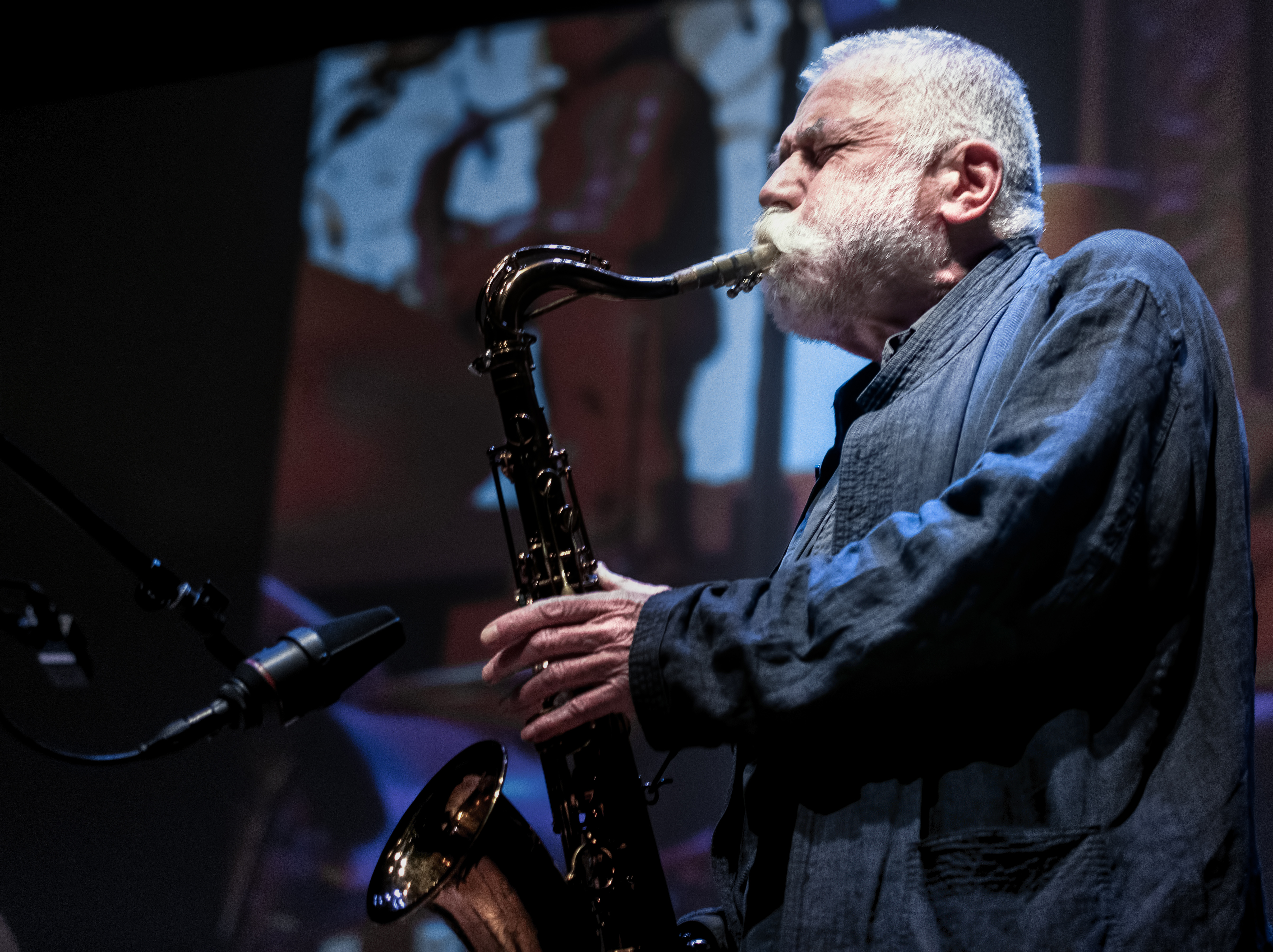 Peter Brötzmann With Andrew Cyrille At The Vision Festival 2019