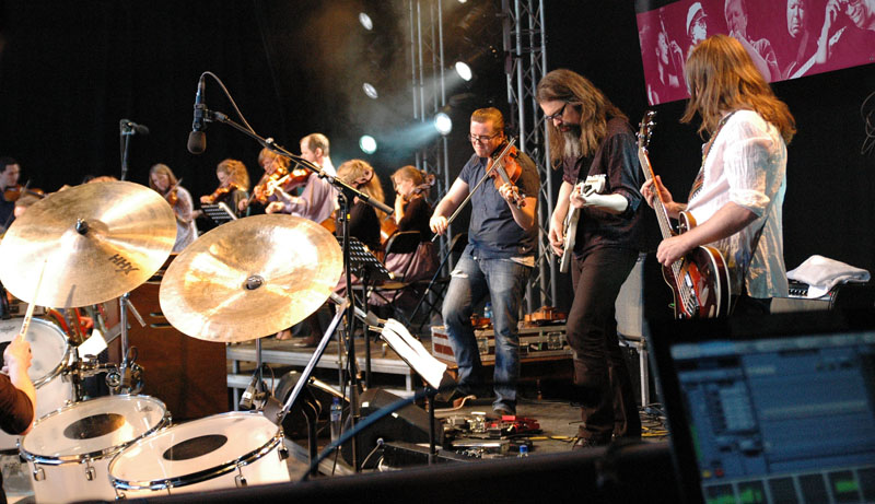 Motorpsycho Performing with Trondheim Jazz Orchestra and Trondheimsolistene at Molde Jazz 2010