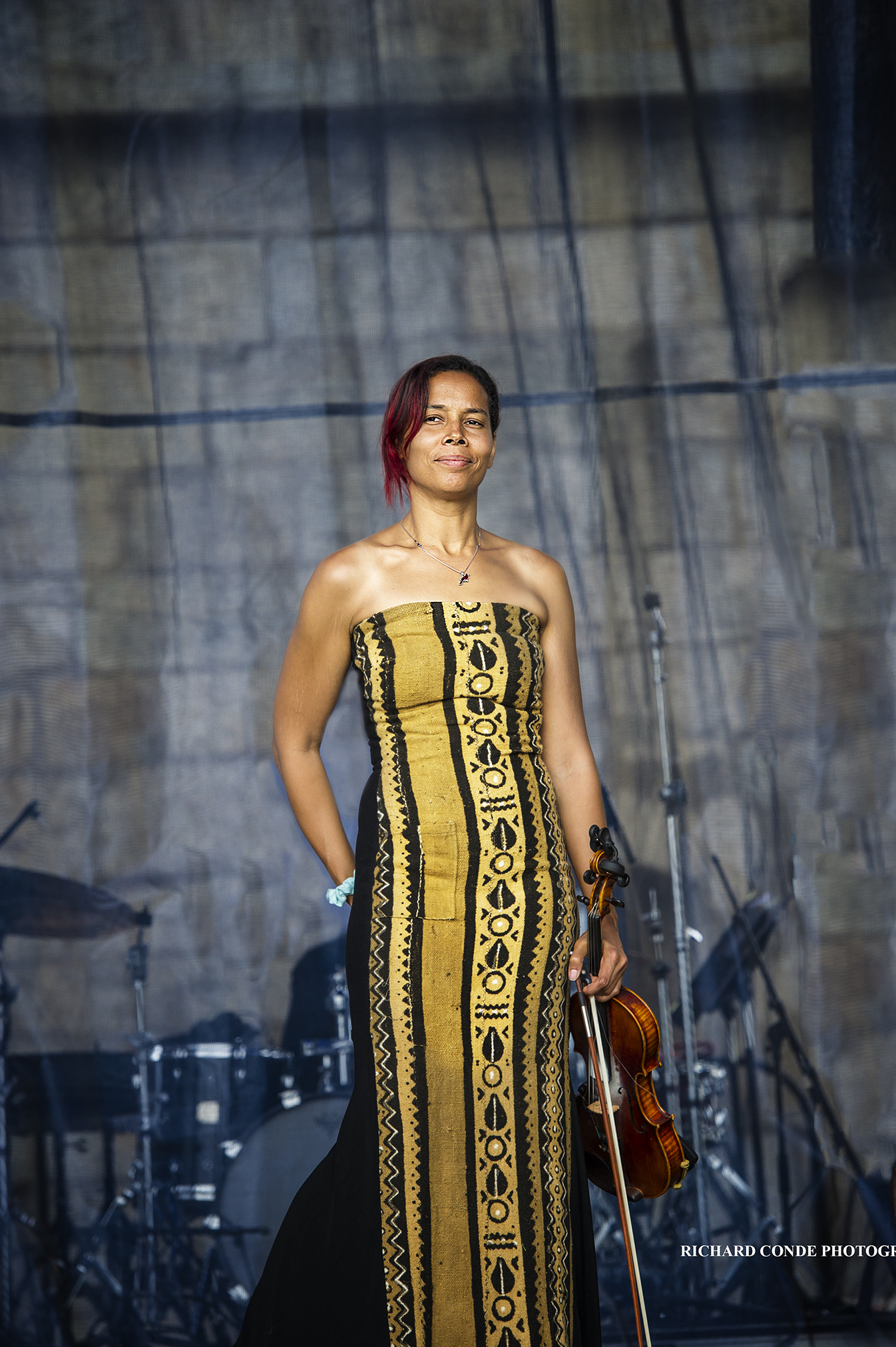 Rhiannon Giddens At The 2017 Newport Jazz Festival