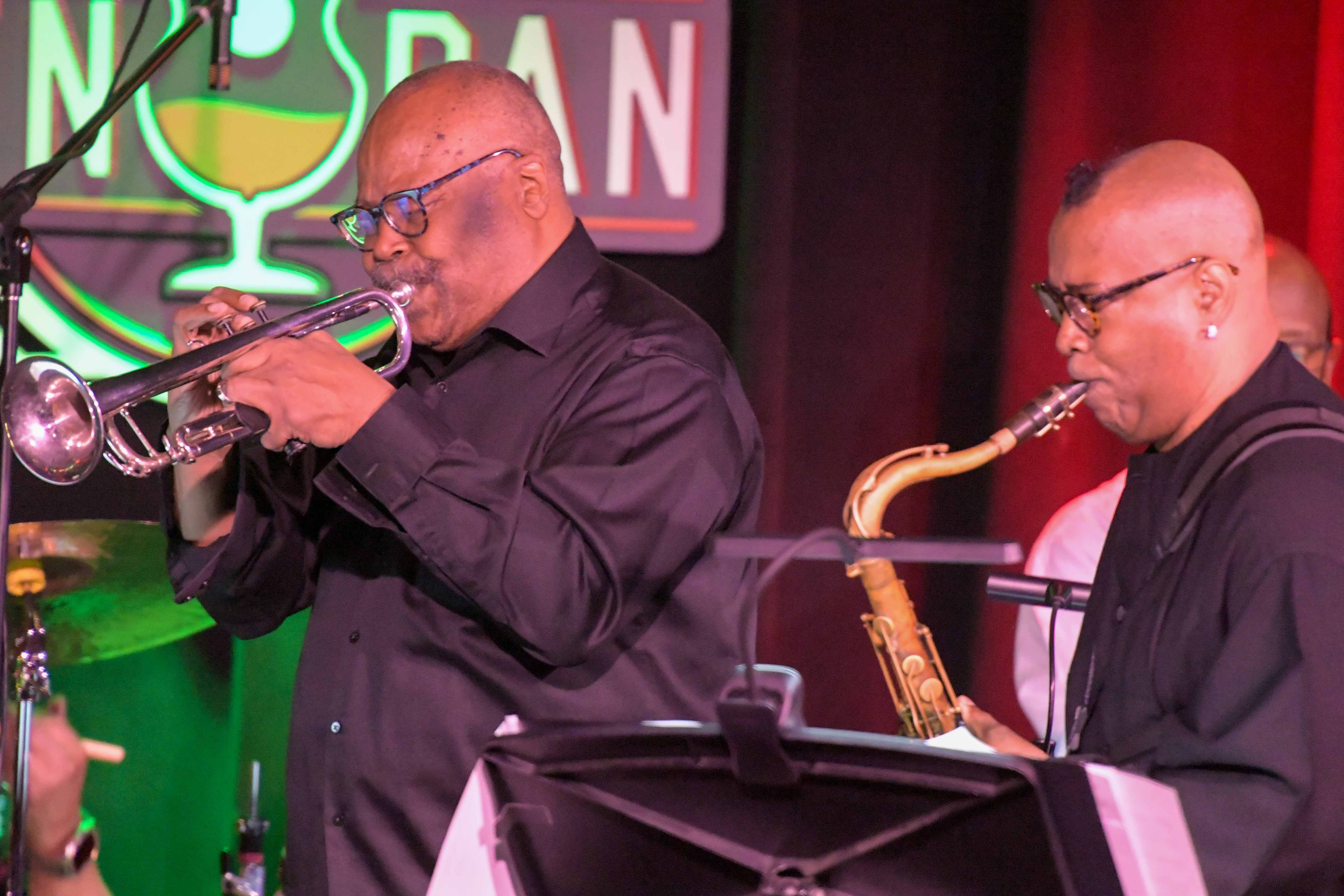 Eddie Allen - trumpet & Reggie Woods - sax