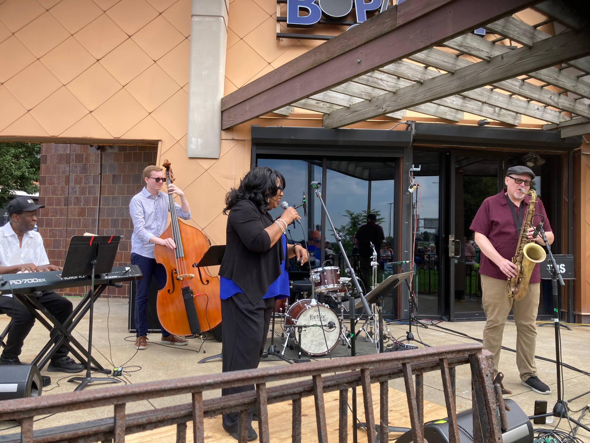 Evelyn Wright at 2026 Hingetown Jazz Festival — jazz photo by John Chacona | All About Jazz