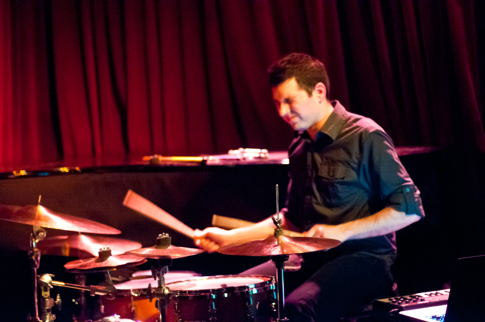 Mark Guiliana with Brad Mehldau at Smoke Jazz Club