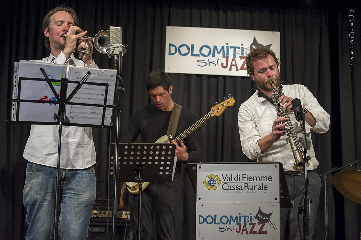 Antonello Sorrentino, Riccardo Gola and Simone Alessandrini, Dolomiti ski jazz 2019