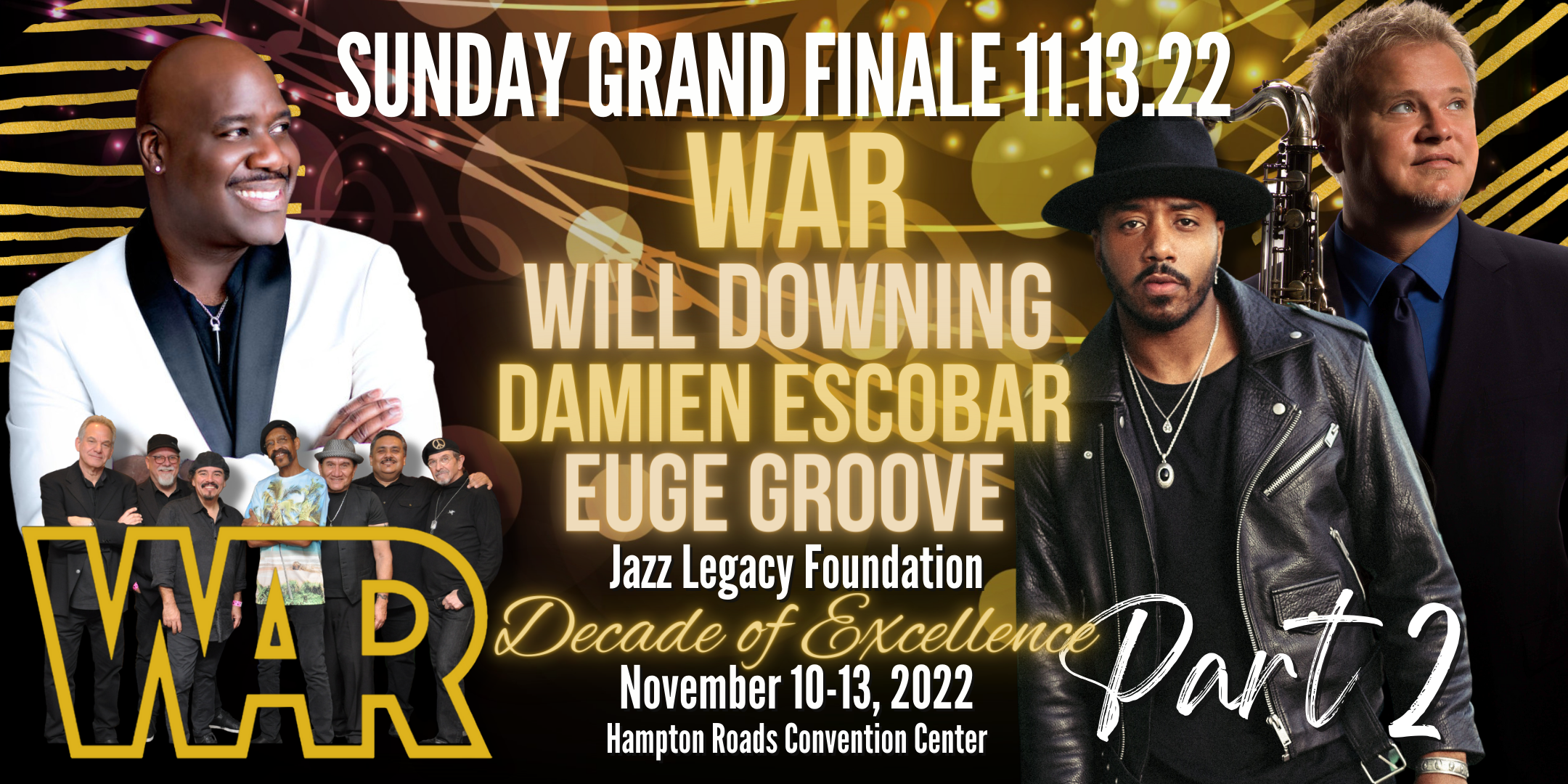 War | Will Downing | Euge Groove | Damien Escobar