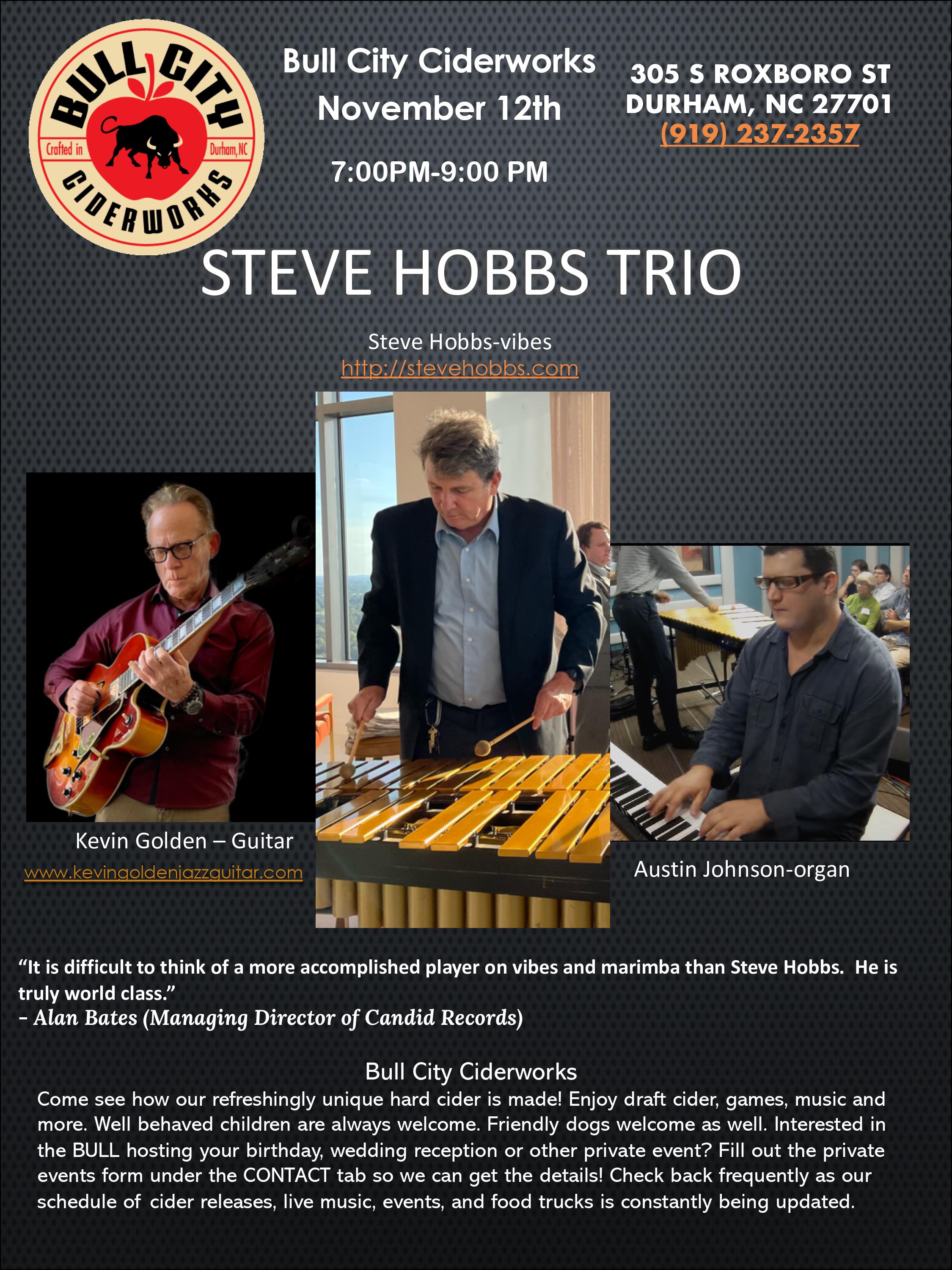 Steve Hobbs Trio