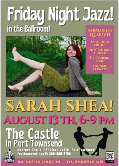 Sarah Shea Quartet ~ Friday Jazz At The Castle