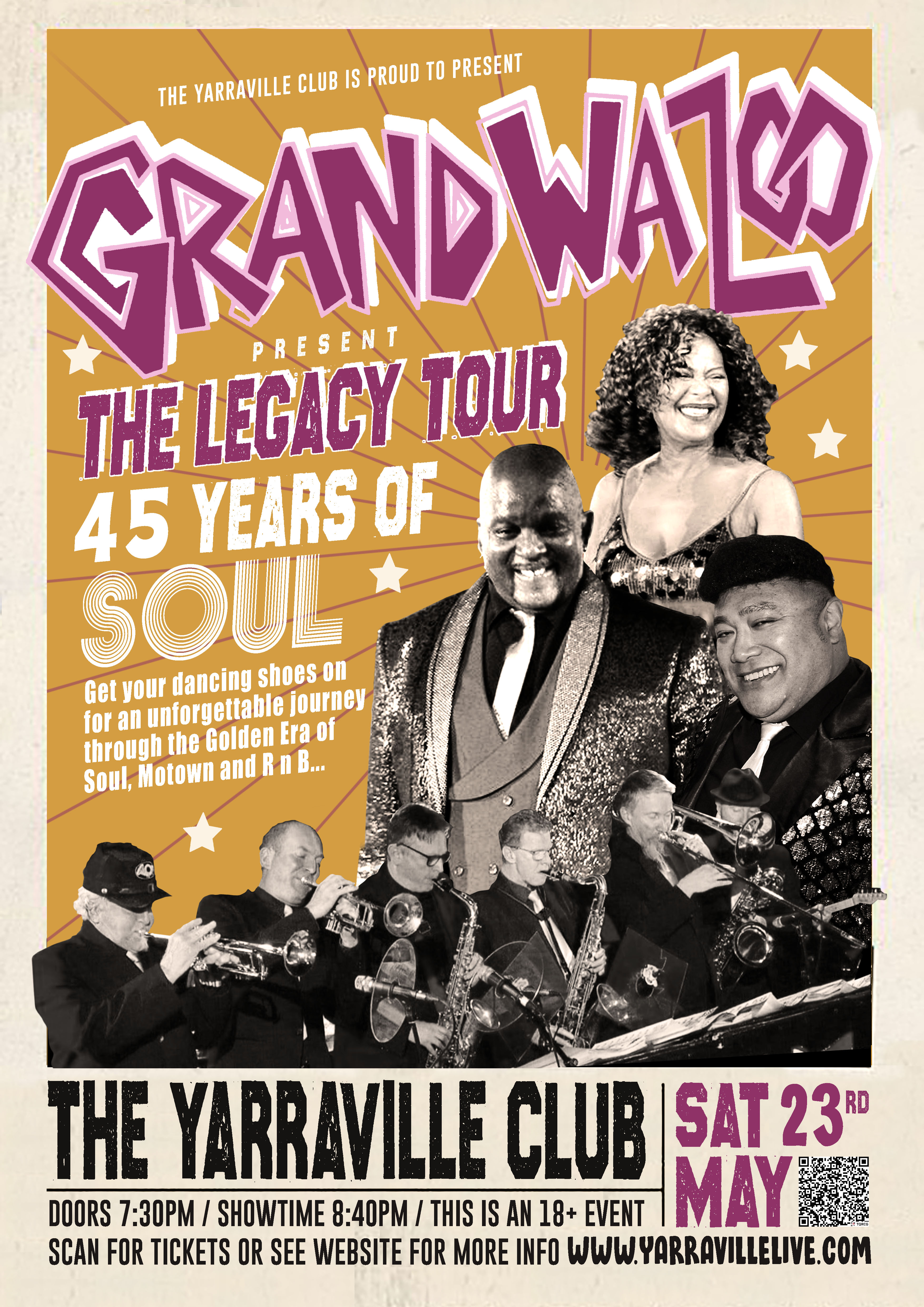 Grand WaZoo : The Legacy Tour At Yarraville Club. — jazz photo by John Montesante | All About Jazz