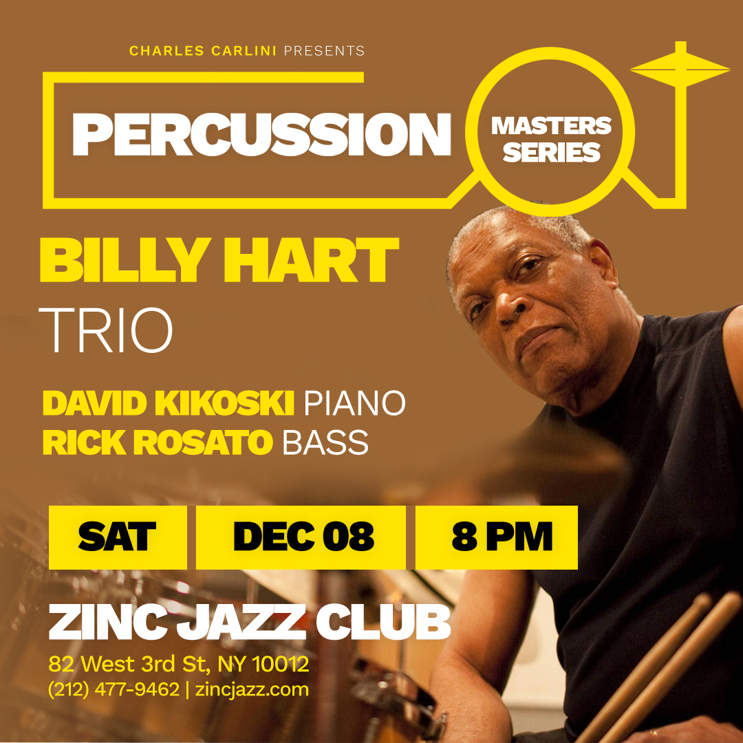Percussion Masters Series: Billy Hart Trio