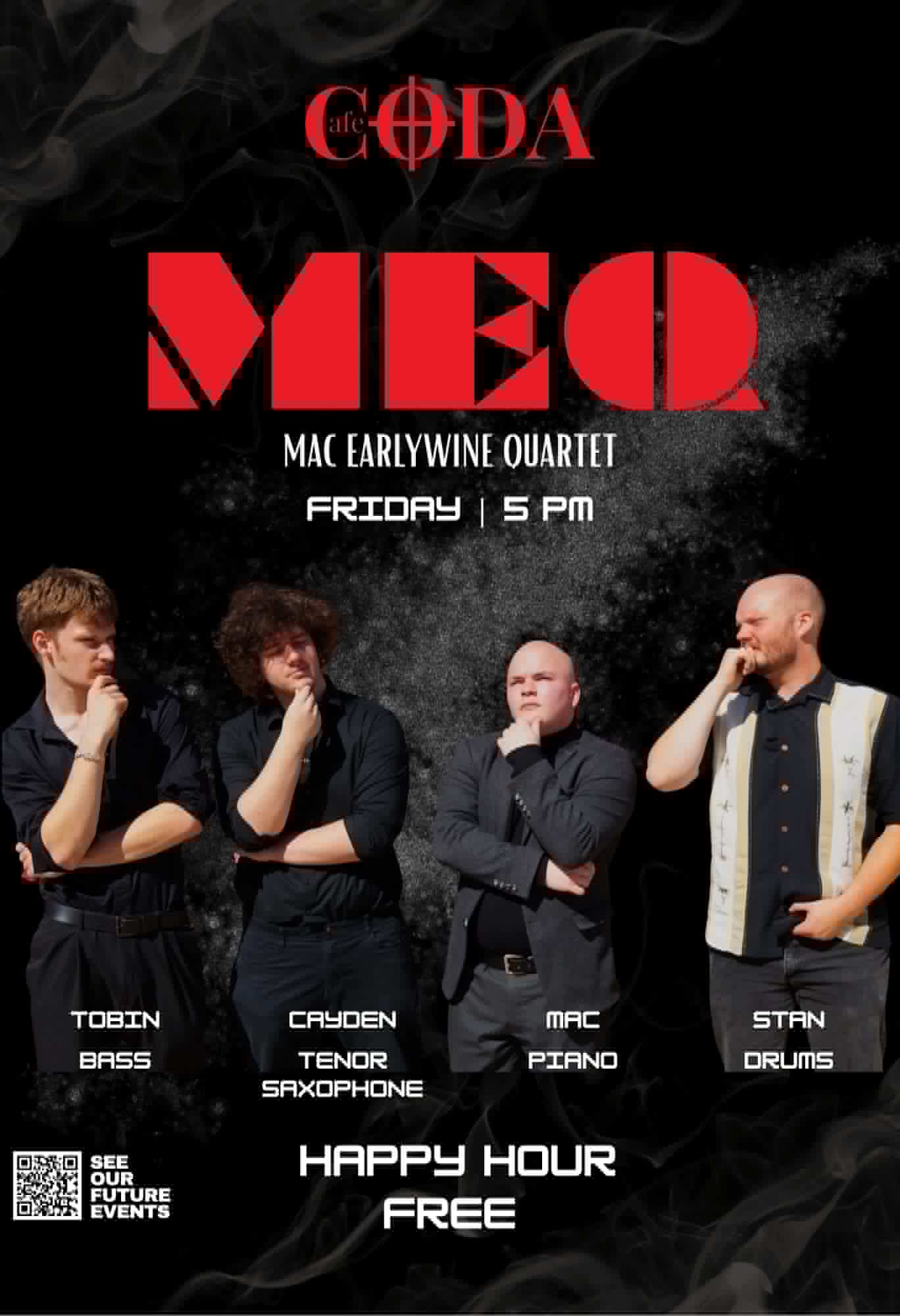 Cafe Coda Presents: The Mac Earleywine Quartet