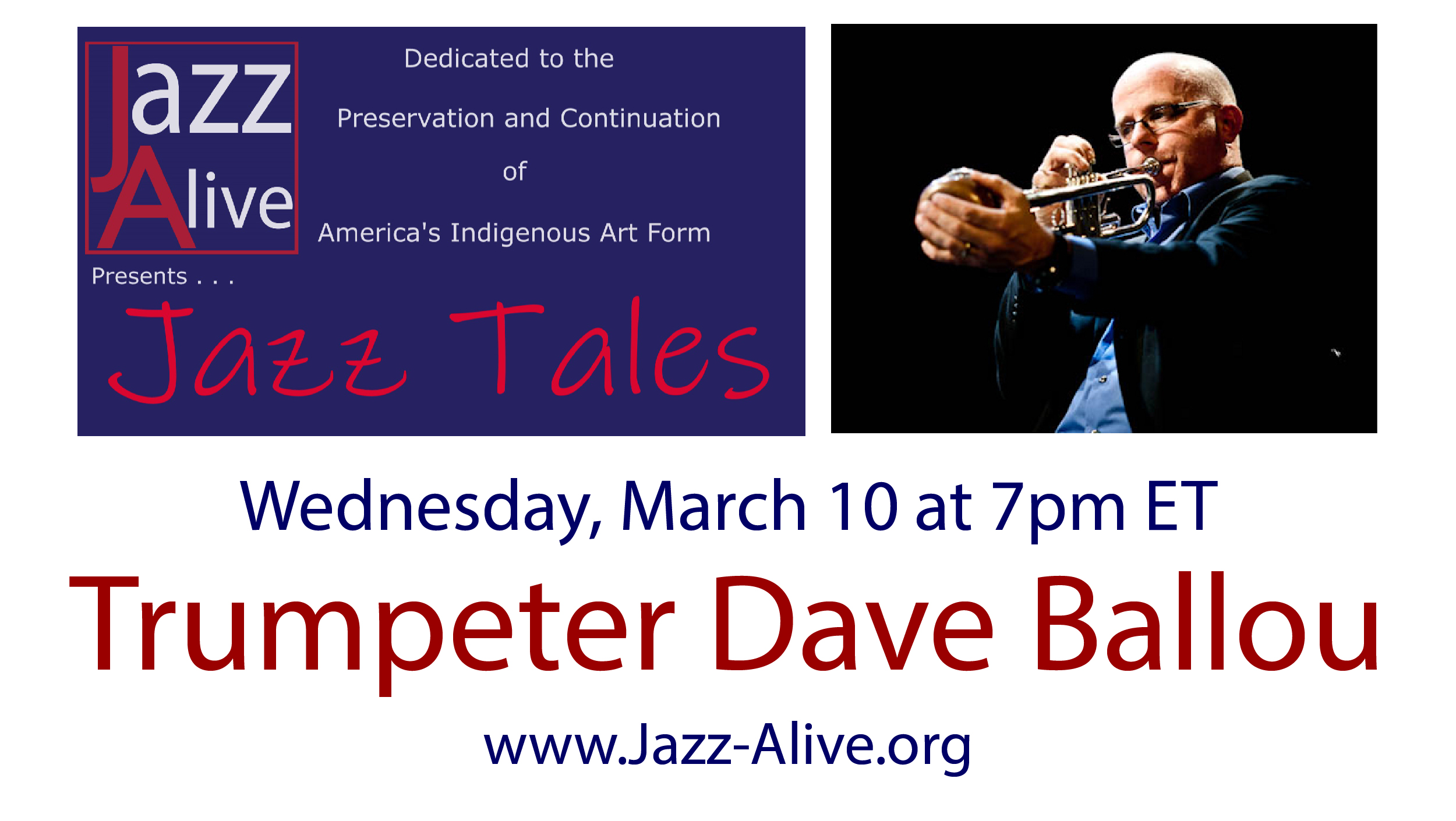 Jazz Tales With Trumpeter Dave Ballou