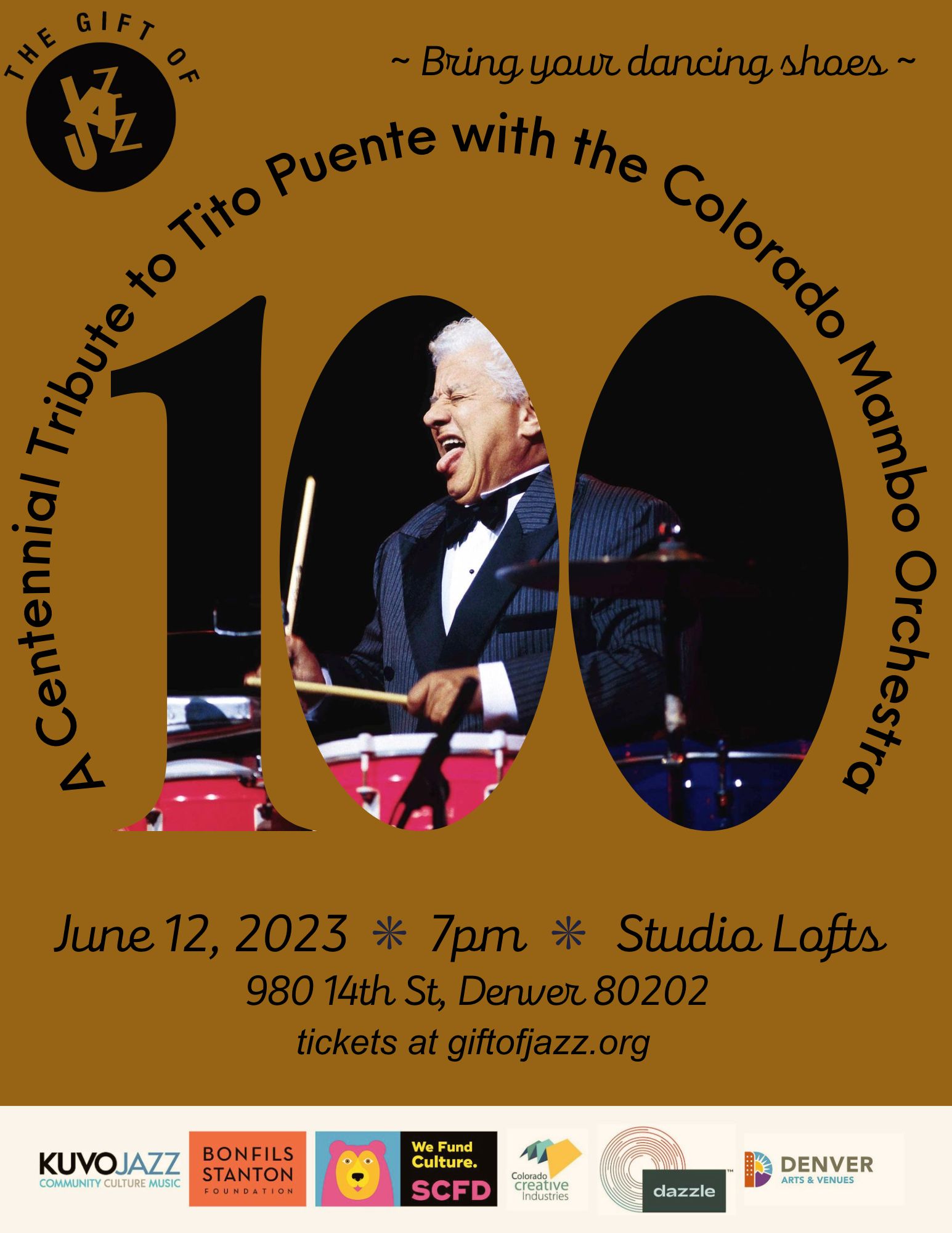 Gift of Jazz Presents Colorado Mambo Orchestra Centennial Tribute to Tito Puente