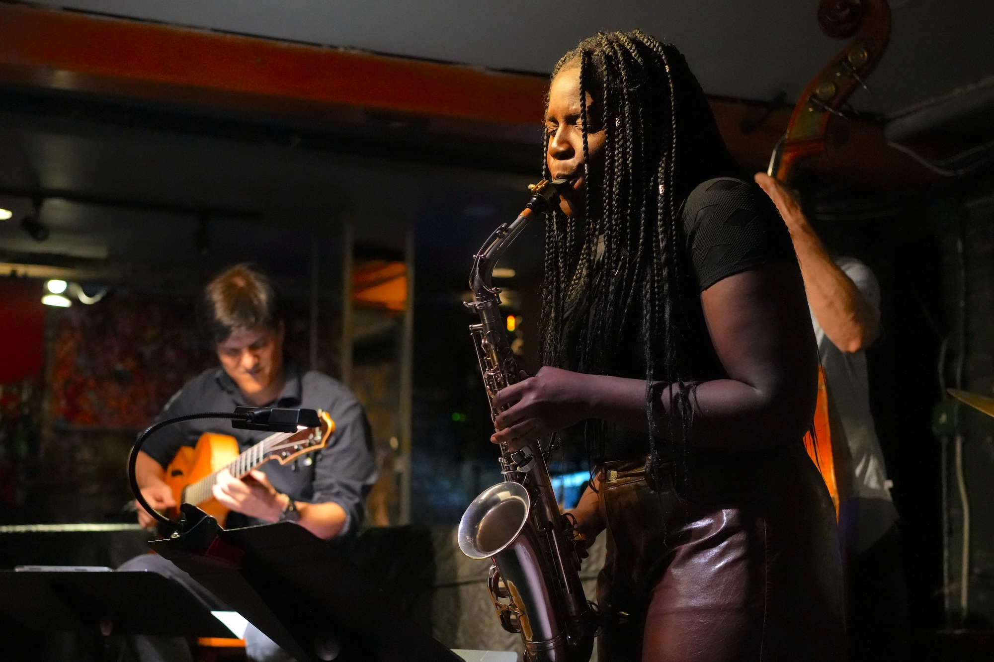 Anisha Rush / Ben Allison Quartet, Smalls Jazz Club, NYC, 10 September 2025 — jazz photo by ell D. | All About Jazz