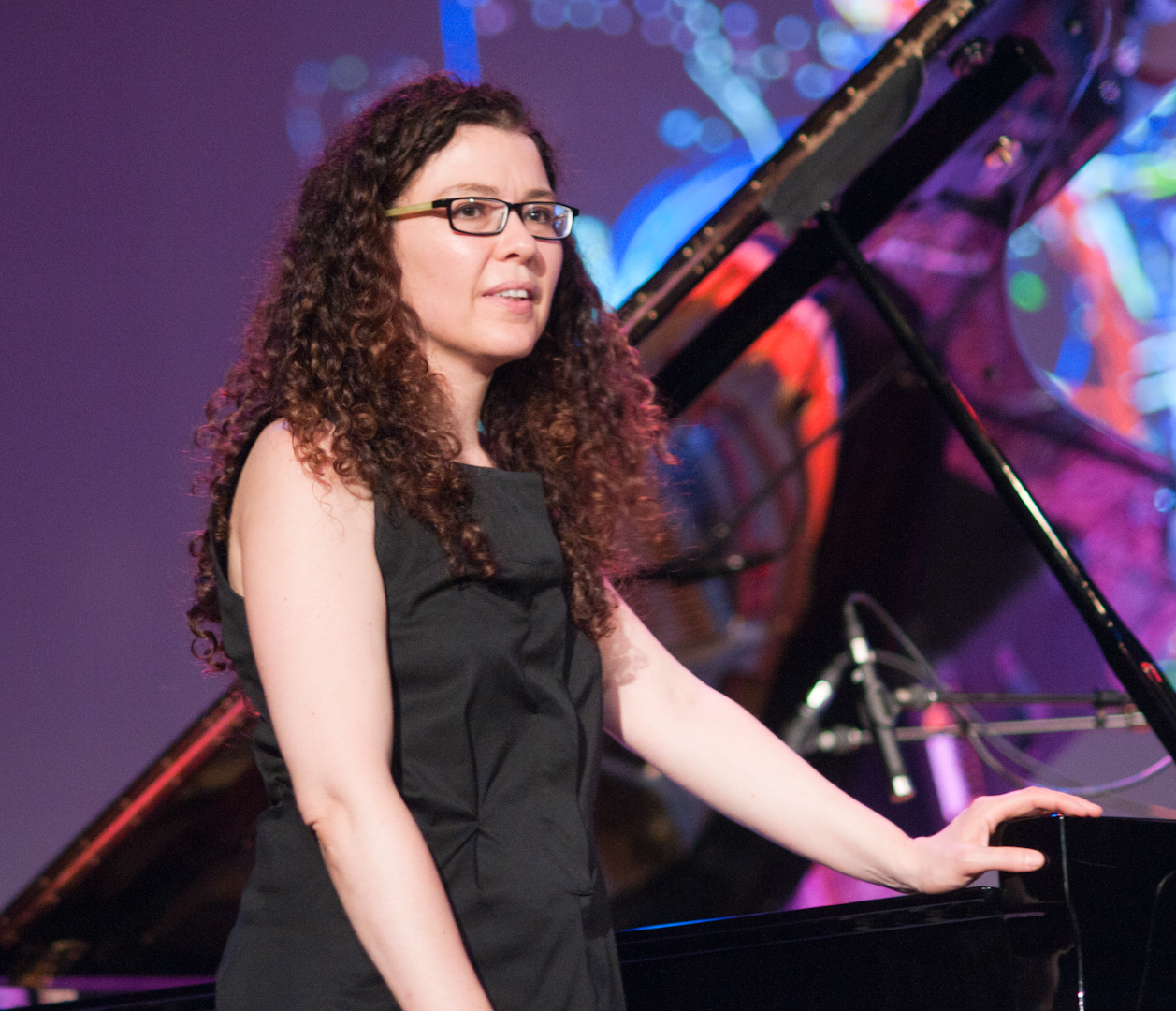 Sylvie Courvoisier with the Tomasz Stanko Quartet at the Vision Festival 2011