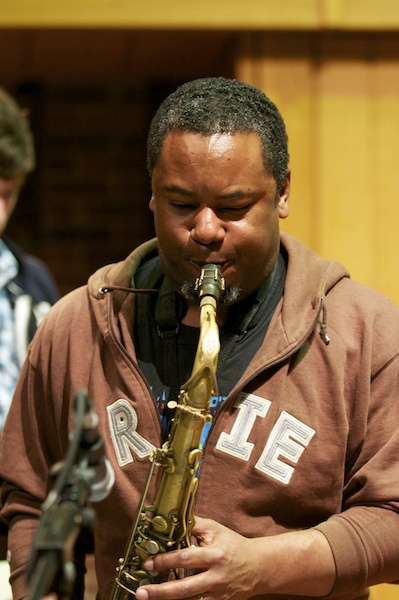 Denys Baptiste Playing Tenor Saxophone