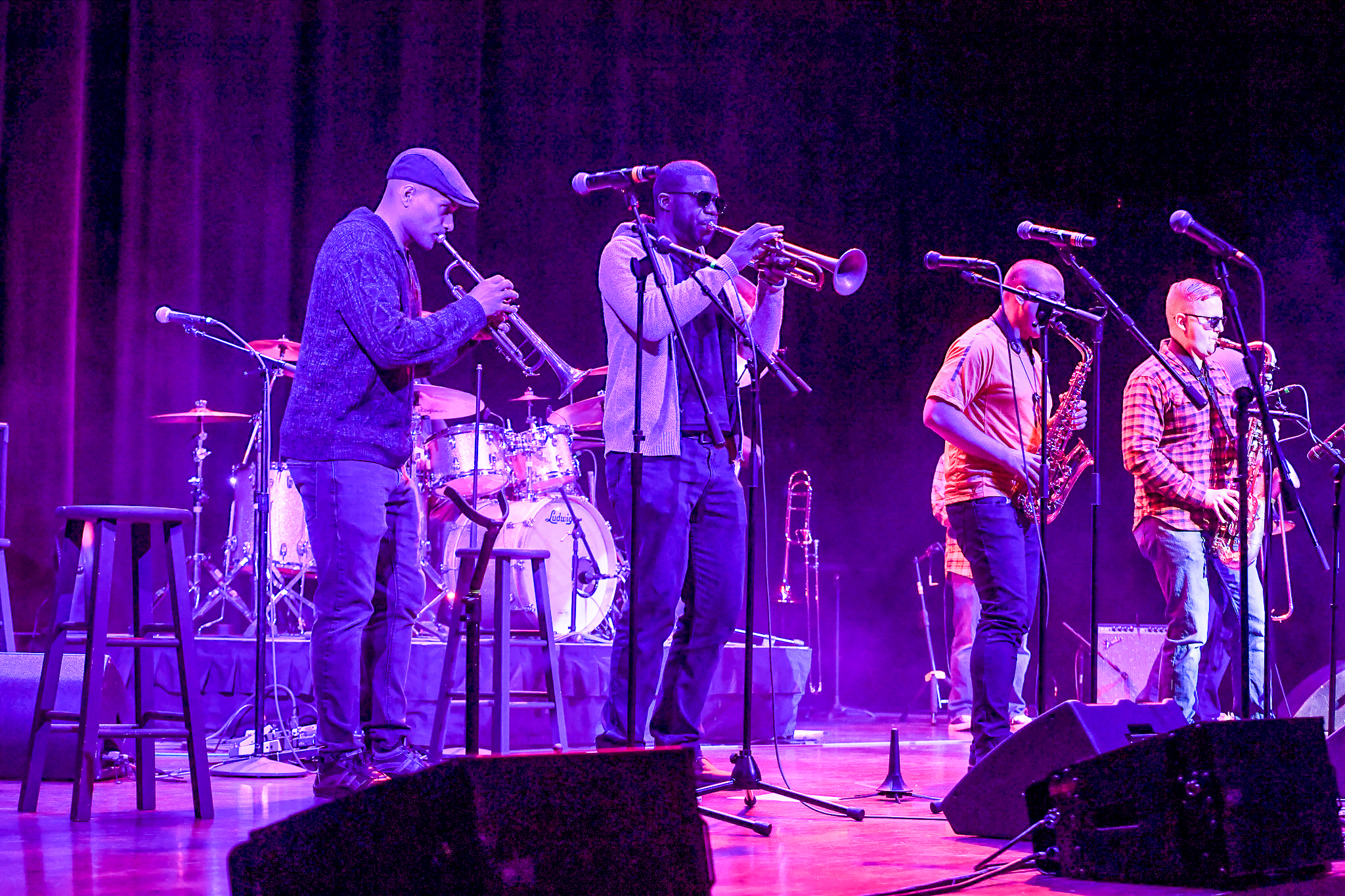 Renegade Brass Band, CNU/Diamonstein Concert Hall, Newport News VA, Paul Greiner