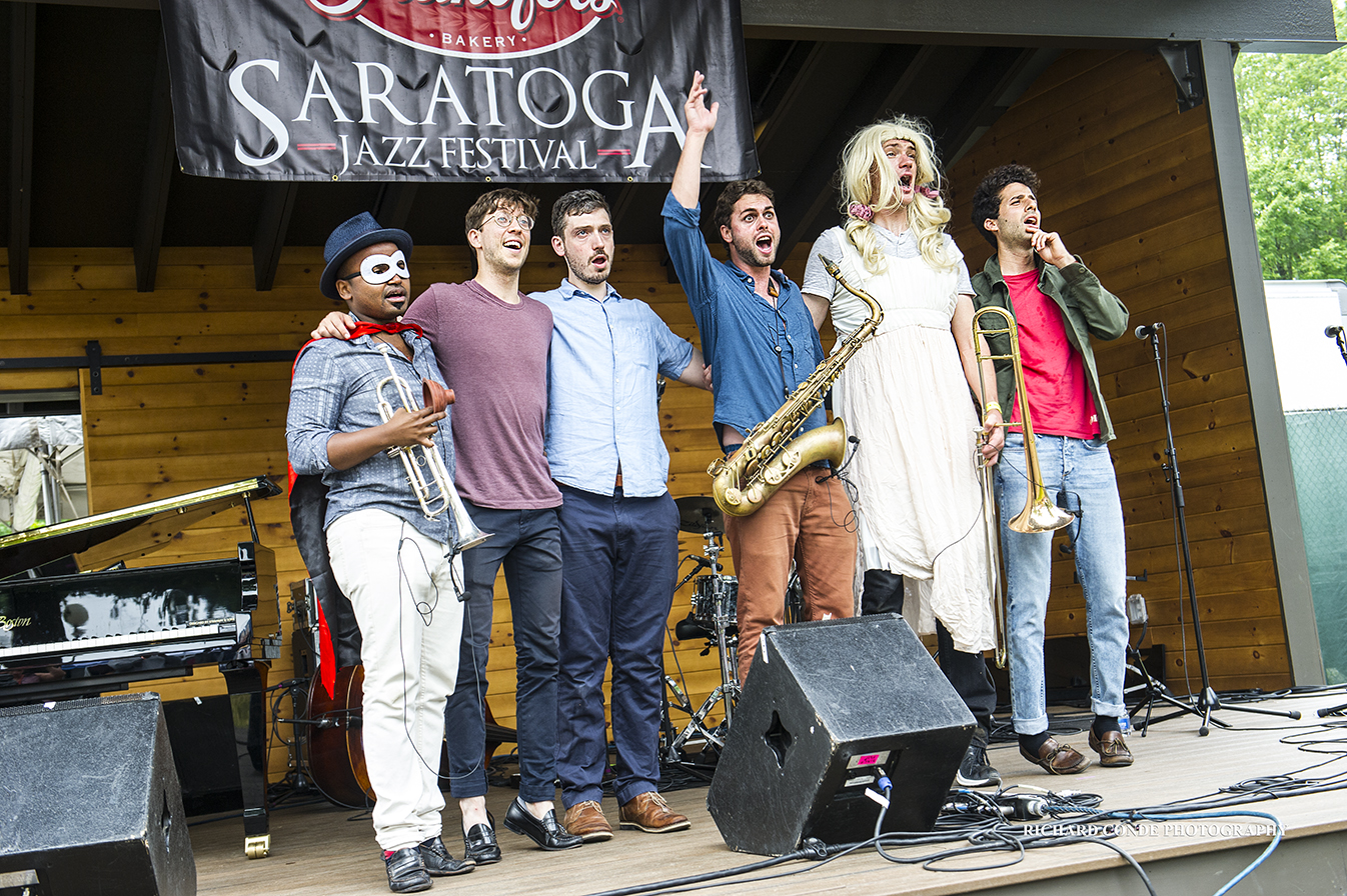 Sammy Miller and the Congregation at the 2018 Freihofer Saratoga Jazz Festival