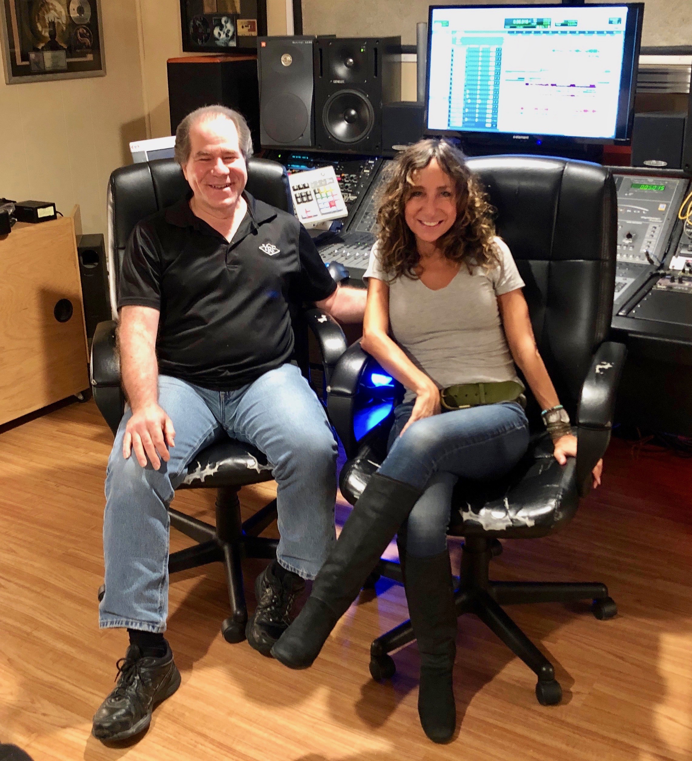 Susan Tobocman and Mike Marciano - mixing