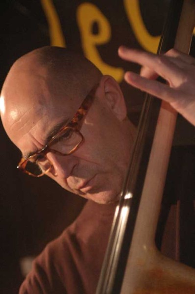 Philippe Sola with "Groove Jazz Trio" at le Contretemps, Geneva, Switzerland, 2005