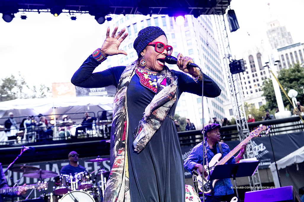 Dee Dee Bridgewater at the 2017 Detroit Jazz Festival