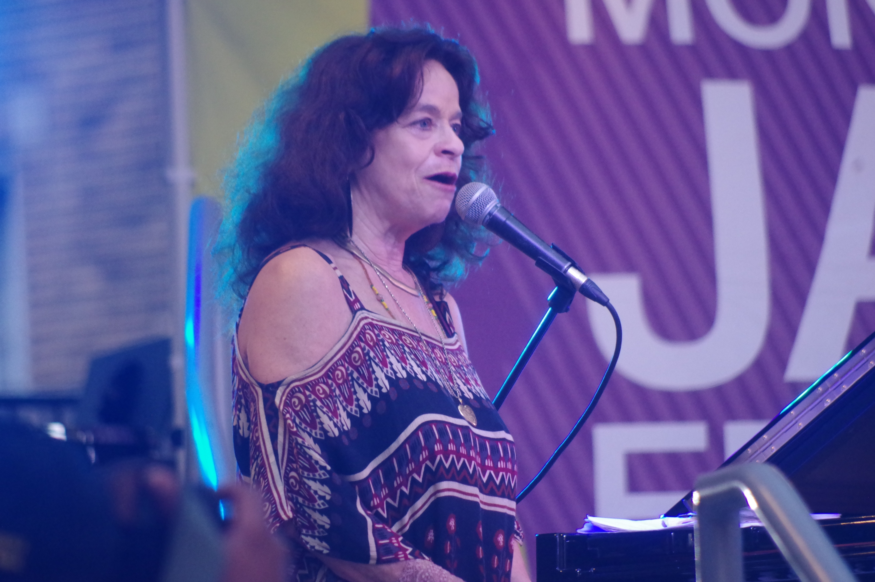 Michele Rosewoman — jazz photo by Lee Whiteman | All About Jazz