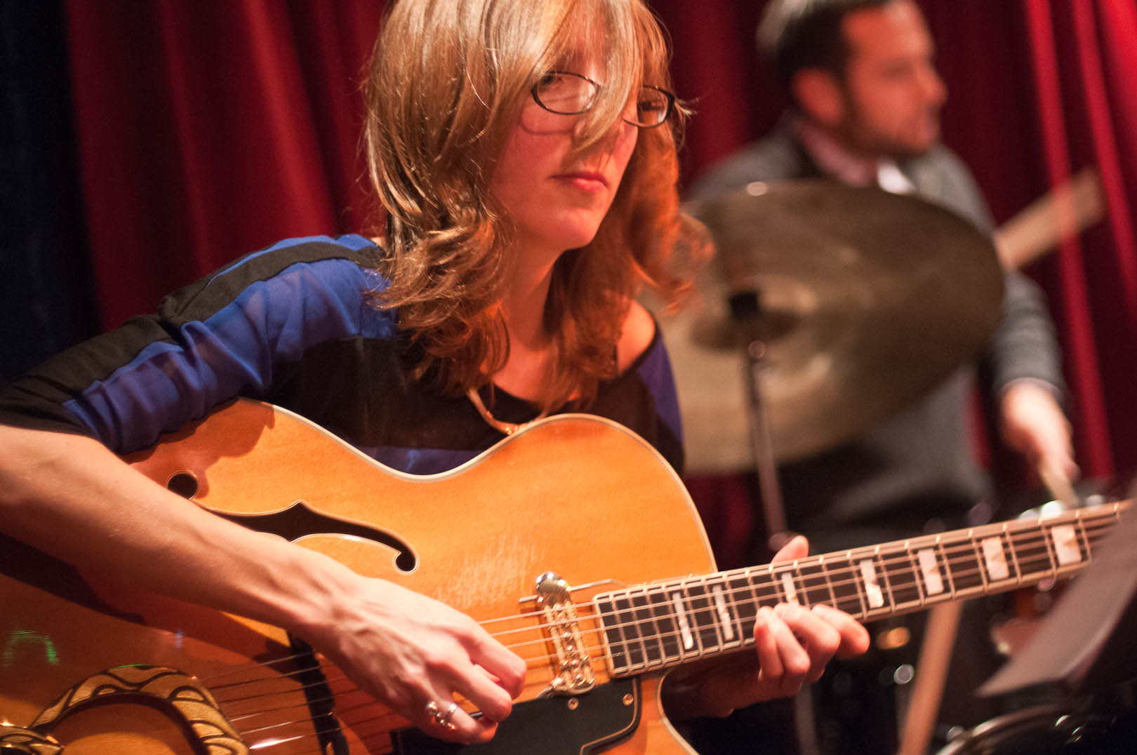 Mary Halvorson with Reverse Blue at the Cornelia Street Cafe